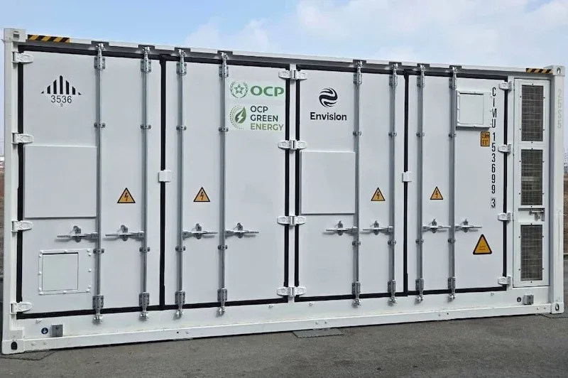 «OCP Green Energy» تطلق أول نظام لتخزين الطاقة بالبطاريات في منجم ابن جرير